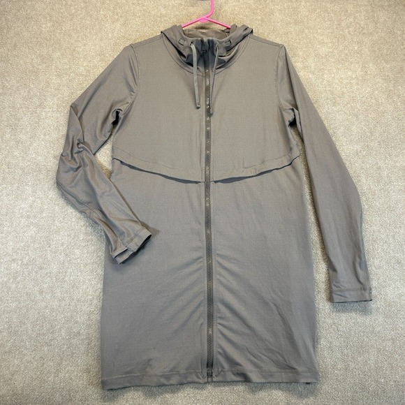 Bubbly Boutique Butter Believe Tunic Jacket Womens Small Gray Athleisure Stretch - Picture 1 of 14